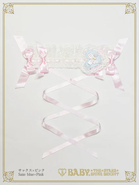 B50HA918 Ribbon Ribbon♡Wrapping Heart Headdress
