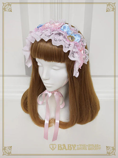 B50HA941 Ruban♡Crème à la Vanille Headdress