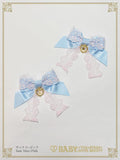 B50HA942 Ruban♡Crème à la Vanille Ribbon Clip