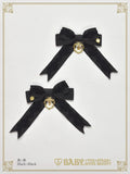 B50HA954 Crème Chantilly Princess Ribbon Clips