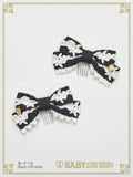 B50HA955 Crème Chantilly Princess Ribbon Comb