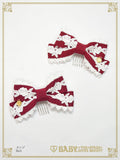 B50HA955 Crème Chantilly Princess Ribbon Comb