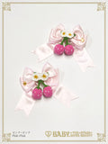 B50HA961 Swinging Strawberry's Happy Berry Present Ribbon Clips