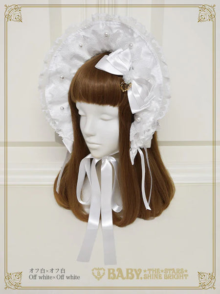 B50HA967 Sugar Little Rose Bonnet