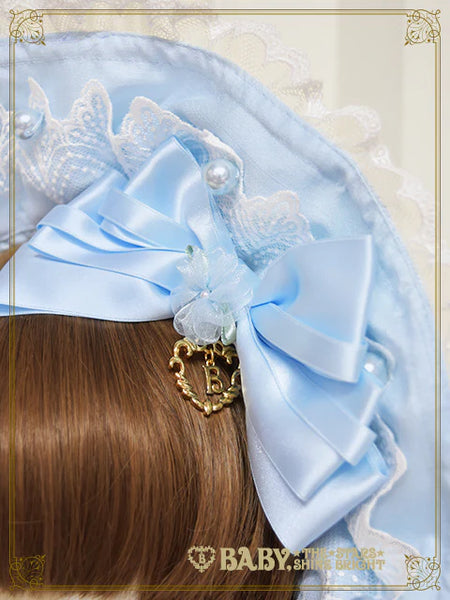 B50HA967 Sugar Little Rose Bonnet