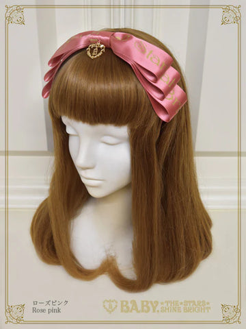 B50HA976 BABY Ribbon Sweet Diary Headbow