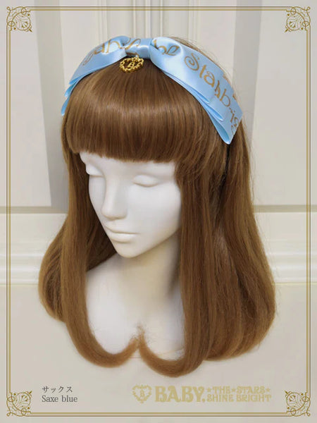 B50HA976 BABY Ribbon Sweet Diary Headbow