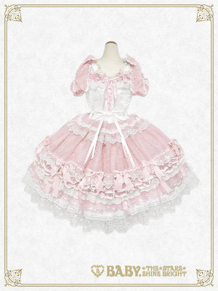 [PRE-ORDER] [BUILD-TO-ORDER] B50HC317 Etoile des Neiges Féerique One-Piece Dress