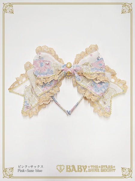 [PRE-ORDER] [BUILD-TO-ORDER] B50HC720 La Princesse Diadème Céleste Dress Headbow