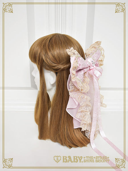 [PRE-ORDER] [BUILD-TO-ORDER] B50HC724 La Princesse Diadème Céleste Ribbon Barrette