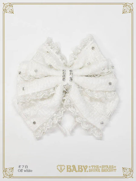 [PRE-ORDER] [BUILD-TO-ORDER] B50HC993 Etoile des Neiges Féerique Dress Headbow