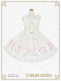 B50JS211 Ribbon Ribbon♡Wrapping Heart Jumperskirt