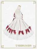 B50JS211 Ribbon Ribbon♡Wrapping Heart Jumperskirt