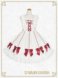 B50JS211 Ribbon Ribbon♡Wrapping Heart Jumperskirt