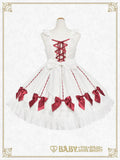 B50JS211 Ribbon Ribbon♡Wrapping Heart Jumperskirt