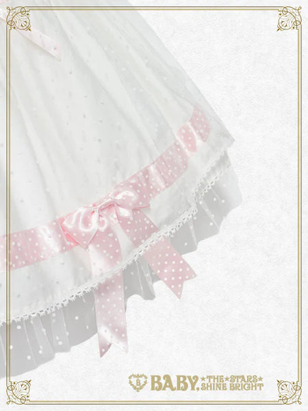 B50JS225 Little Kitten Lucy♡Dot Tulle Jumperskirt