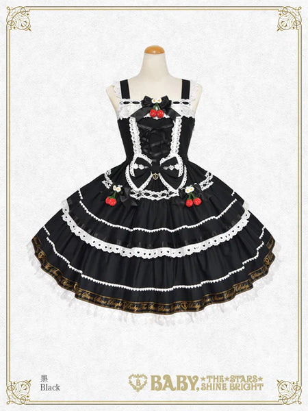 B50JS229 Swinging Strawberry's Happy Berry Present Jumperskirt