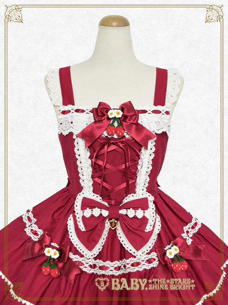 B50JS229 Swinging Strawberry's Happy Berry Present Jumperskirt