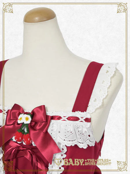 B50JS229 Swinging Strawberry's Happy Berry Present Jumperskirt