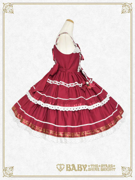 B50JS229 Swinging Strawberry's Happy Berry Present Jumperskirt