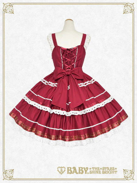 B50JS229 Swinging Strawberry's Happy Berry Present Jumperskirt