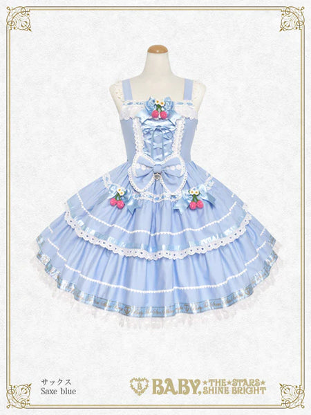 B50JS229 Swinging Strawberry's Happy Berry Present Jumperskirt