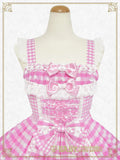 B50JS235 Kumya-chan's Fun Fun Gingham Parade Jumperskirt