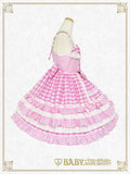 B50JS235 Kumya-chan's Fun Fun Gingham Parade Jumperskirt