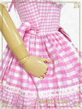 B50JS235 Kumya-chan's Fun Fun Gingham Parade Jumperskirt