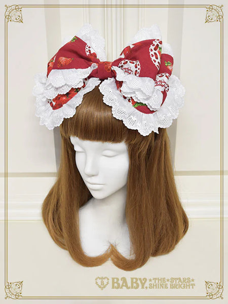 B50OH907 Love’s Strawberry Afternoon Tea Headbow