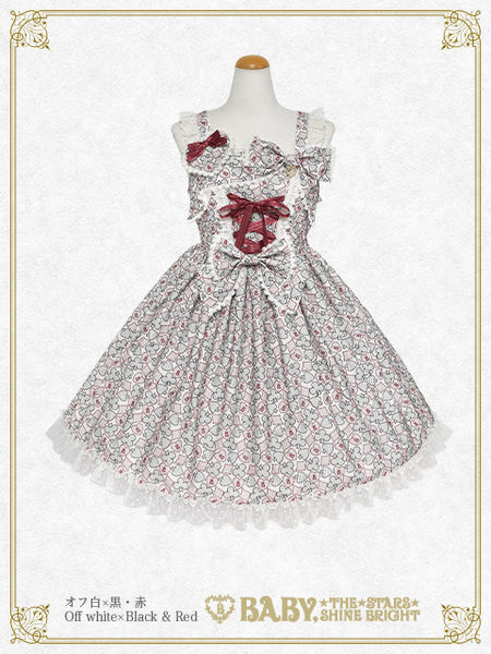 B50OJ209 Heart Jewel Parade Jumperskirt ⅠI