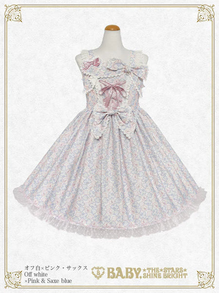 B50OJ209 Heart Jewel Parade Jumperskirt ⅠI