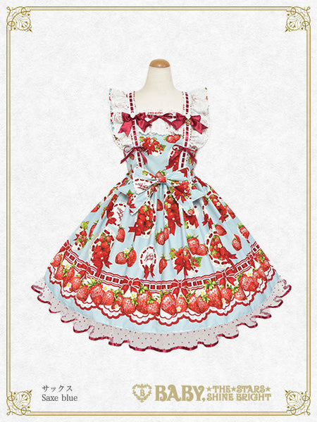 B50OJ211 Love’s Strawberry Afternoon Tea Jumperskirt II