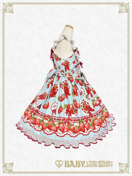 B50OJ211 Love’s Strawberry Afternoon Tea Jumperskirt II