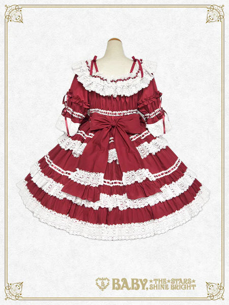 B50OP301 Confiture Ribbon Onepiece Dress