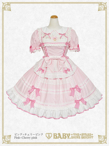 B50OP302 Lovely Hearty♡Fairy-tale One-Piece Dress