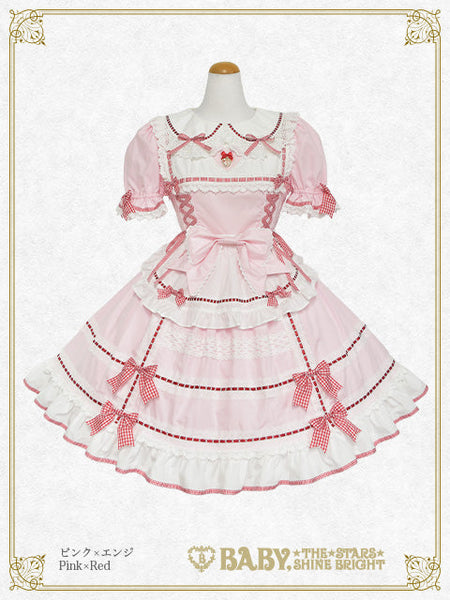 B50OP302 Lovely Hearty♡Fairy-tale One-Piece Dress