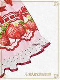 B50OP322 Love’s Strawberry Afternoon Tea One-Piece Dress