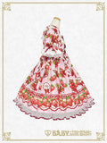 B50OP322 Love’s Strawberry Afternoon Tea One-Piece Dress