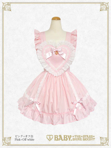 B50OT034 Heart Apron