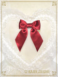 B50OT042 Organdy Ribbon Heart Apron