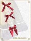 B50OT042 Organdy Ribbon Heart Apron