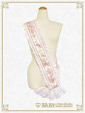 B50OT065 Kumya's Princess Ribbonette Écharpe with a Big Ribbon Barrette