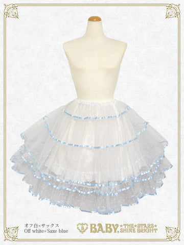 B50PN510 Dot Tulle Petticoat