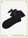 B50SC817 Heart Lace Ankle Socks