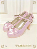 B50SH805 Cinderella Crystal Heart Pumps