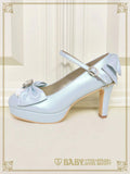 B50SH805 Cinderella Crystal Heart Pumps