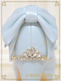 B50SH805 Cinderella Crystal Heart Pumps