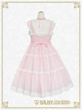 B50OJ201 Hawase Embroidery Tiered Jumperskirt Set