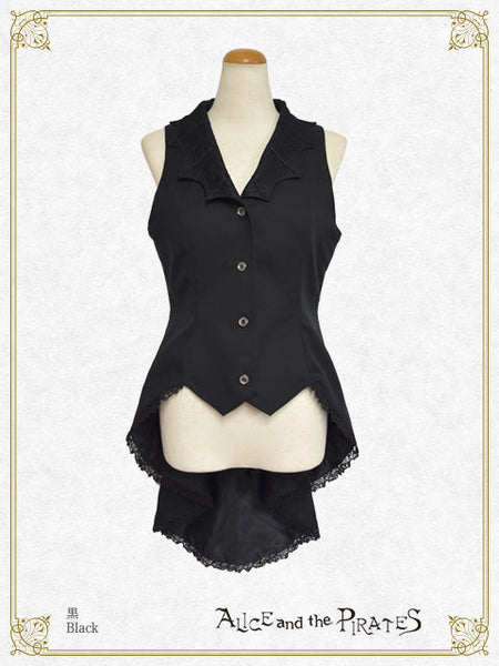 P18VT333 Spiderweb Lace Vest